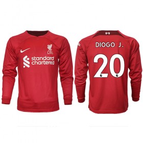 Herren Fußballbekleidung Liverpool Diogo Jota #20 Heimtrikot 2022-23 Langarm